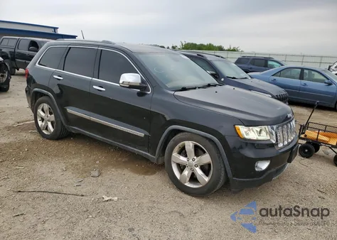 2012 Jeep Grand Cherokee Overland из США, поврежденный, VIN 1C4RJFCT2CC155231